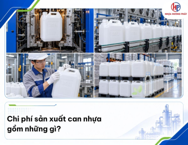 Chi phí sản xuất can nhựa gồm những gì?